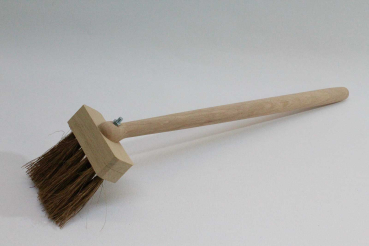 Preview: Anstreichbürste 3 x 9 cm mit Schrägstiel / Kokos